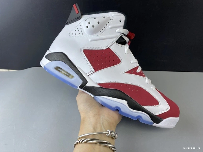 'CARMINE' RETRO 6 AIR JORDAN 2014 384664-160 1102